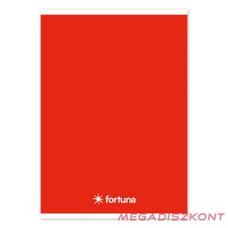 Füzet vonalas FORTUNA Monocolor A/5 32 lapos piros