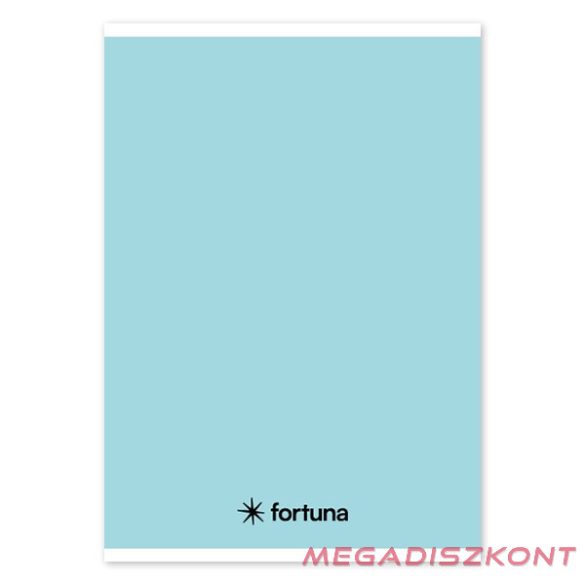 Füzet vonalas FORTUNA Monocolor A/5 32 lapos 21-32 4-8.osztályos pasztell kék