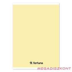   Füzet vonalas FORTUNA Monocolor A/5 32 lapos 21-32 4-8.osztályos pasztell sárga