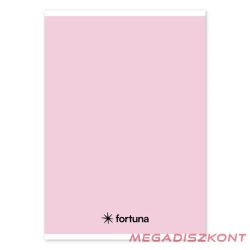   Füzet vonalas FORTUNA Monocolor A/5 32 lapos 21-32 4-8.osztályos pasztell rózsaszín