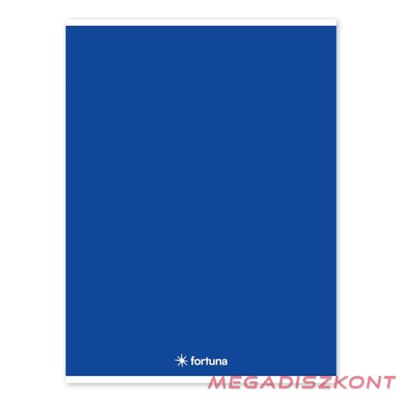 Füzet vonalas FORTUNA Monocolor A/4 32 lapos sötétkék