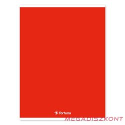 Füzet vonalas FORTUNA Monocolor A/4 32 lapos 81-32 piros