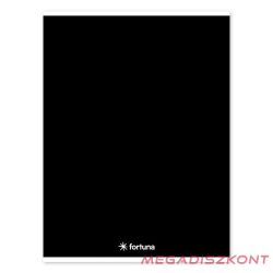 Füzet vonalas FORTUNA Monocolor A/4 32 lapos fekete