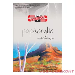   Rajztömb KOH-I-NOOR PopAkrylic A/3 speciális papírból 400 g 10 lapos