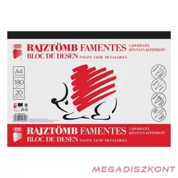 Rajztömb ICO Süni A/4 190 g 20 lapos