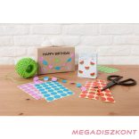 Etikett AVERY 3850 öntapadó jelölőpont adagoló dobozban pink 10mm 800 jelölőpont/doboz