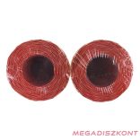 Árazószalag FORTUNA 25x16 mm piros 10 tekercs/csomag