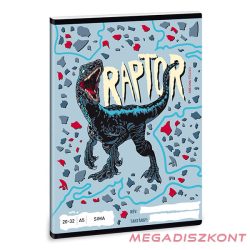 Füzet ARS UNA A/5 32 lapos sima 20-32 Raptor
