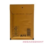 Légpárnás tasak No11/W1 szilikonos barna 100x165mm