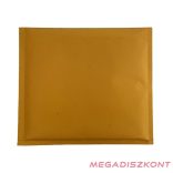 Légpárnás tasak CD szilikonos barna 165x180mm