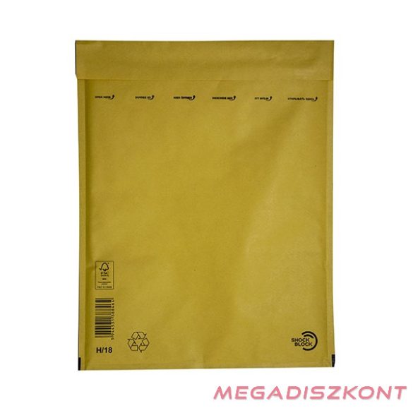 Légpárnás tasak No18/W8 szilikonos barna 270x360mm