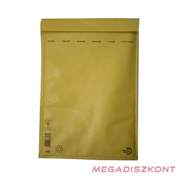 Légpárnás tasak No19/W9 szilikonos barna 300x445mm