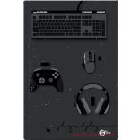 Beírókönyv kockás STREET A/4 96 lapos S-Line keményfedelű vegyes mintákkal