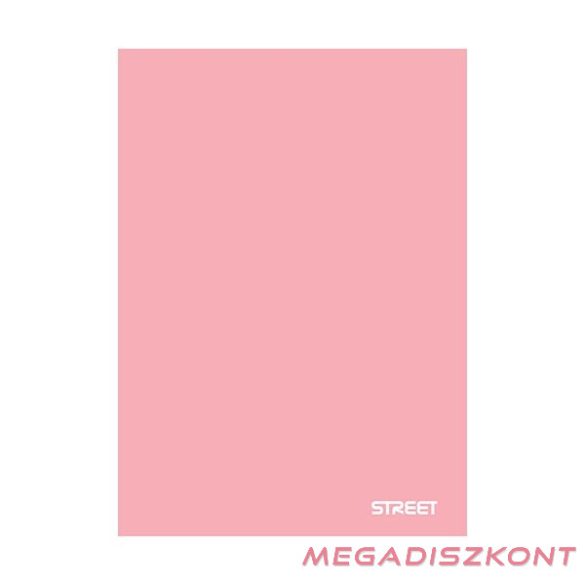 Füzet kockás STREET A/4 42 lapos PP Pastel