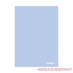 Füzet sima STREET A/4 42 lapos PP Pastel