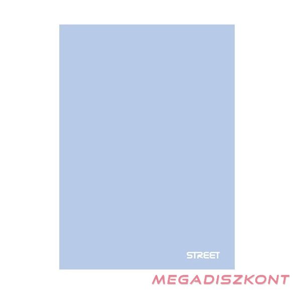 Füzet sima STREET A/5 42 lapos PP Pastel