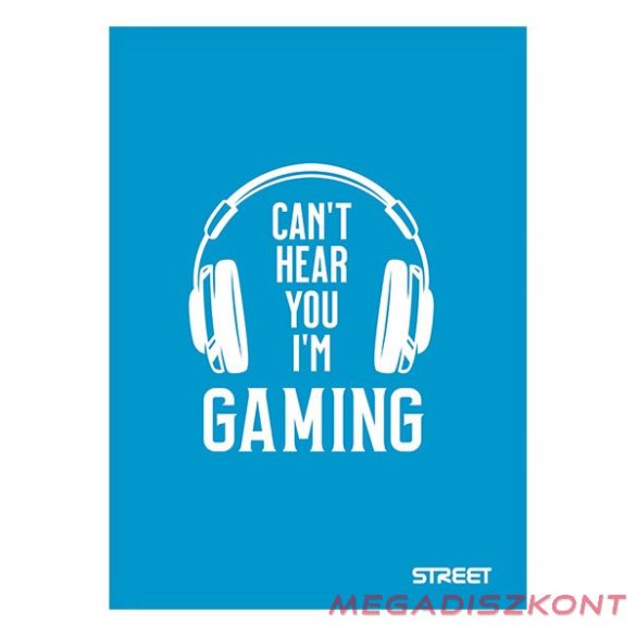 Füzet vonalas STREET A/4 42 lapos PP Neon