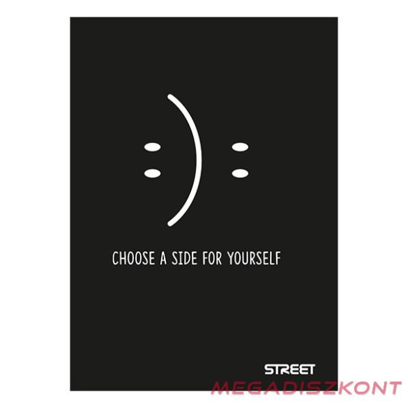 Füzet vonalas STREET A/4 42 lapos PP Neon