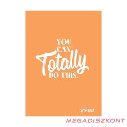 Füzet sima STREET A/4 42 lapos PP Neon