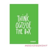 Füzet sima STREET A/4 42 lapos PP Neon