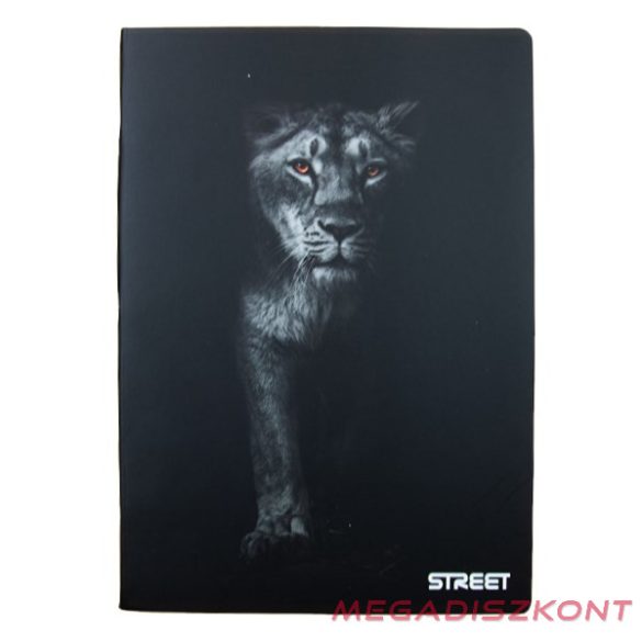 Füzet kockás STREET A/4 54 lapos Safari