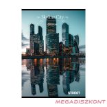 Füzet vonalas STREET A/5 54 lapos Skyline