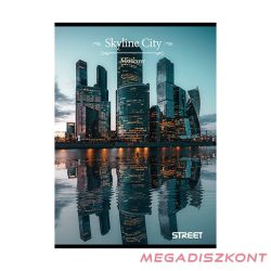 Füzet vonalas STREET A/5 54 lapos Skyline