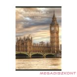 Füzet vonalas STREET A/5 54 lapos Skyline