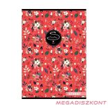 Füzet kockás STREET A/4 54 lapos Flowers