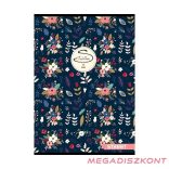 Füzet kockás STREET A/4 54 lapos Flowers