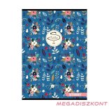 Füzet kockás STREET A/4 54 lapos Flowers