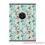 Füzet kockás STREET A/4 54 lapos Flowers