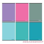 Füzet kockás STREET A/4 54 lapos Colours