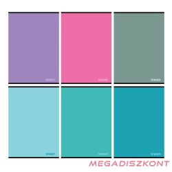 Füzet kockás STREET A/4 54 lapos Colours