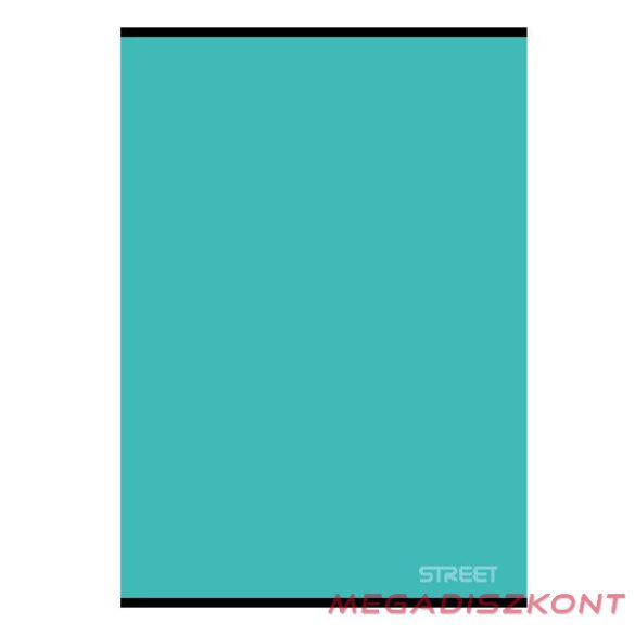 Füzet sima STREET A/4 54 lapos Colours