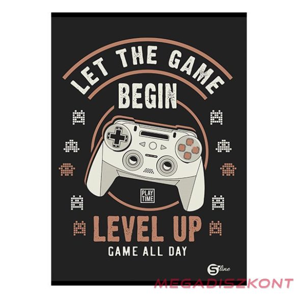 Füzet vonalas STREET A/4 52 lapos S-Line1