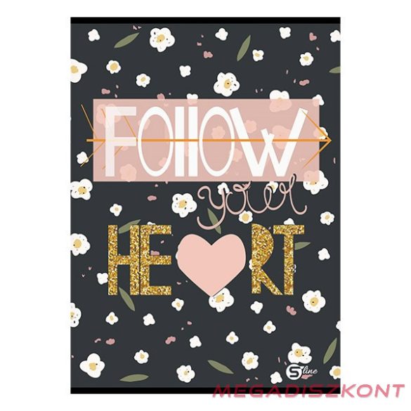 Füzet vonalas STREET A/4 52 lapos S-Line1