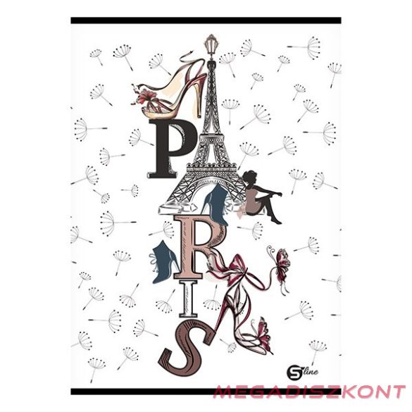 Füzet vonalas STREET A/4 52 lapos S-Line1