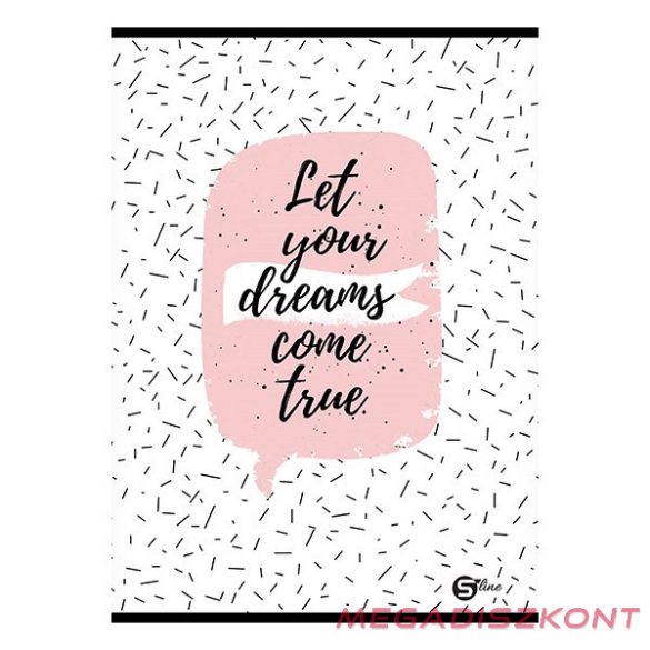 Füzet vonalas STREET A/4 52 lapos S-Line1