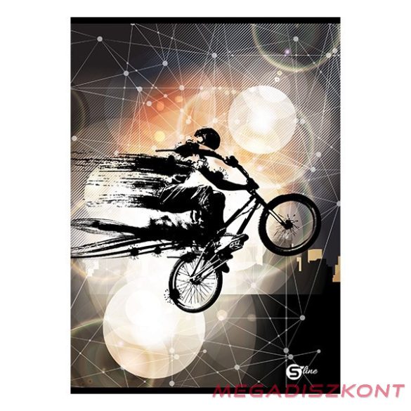 Füzet vonalas STREET A/4 52 lapos S-Line1