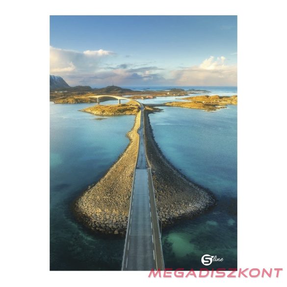 Füzet sima STREET A/5 52 lapos S-Line1