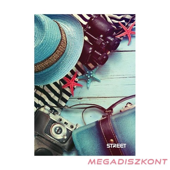 Füzet kockás STREET A/5 52 lapos S-Line2