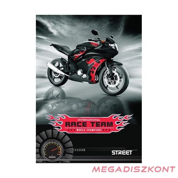 Füzet kockás STREET A/5 52 lapos S-Line2