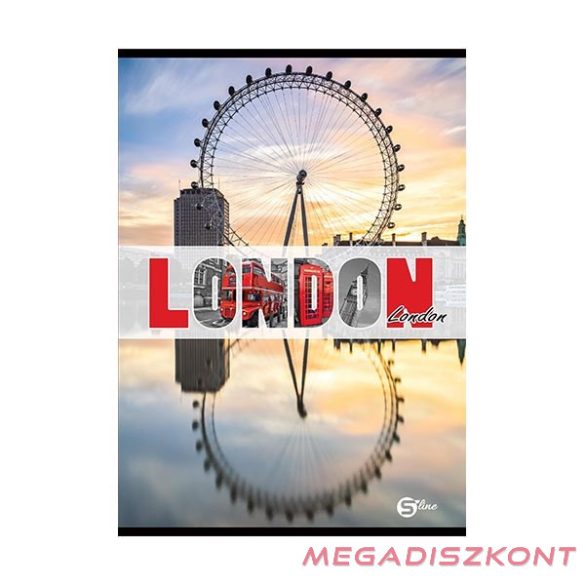 Füzet kockás STREET A/5 52 lapos S-Line2