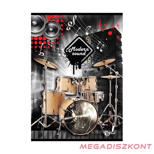 Füzet kockás STREET A/5 52 lapos S-Line2