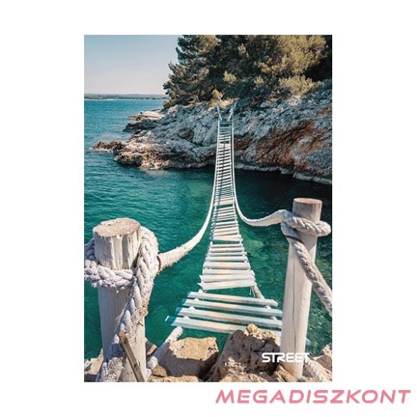 Füzet kockás STREET A/5 52 lapos S-Line2