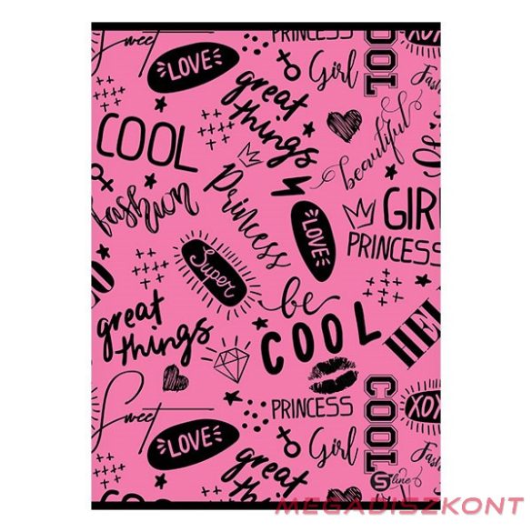 Füzet sima STREET A/5 52 lapos S-Line2