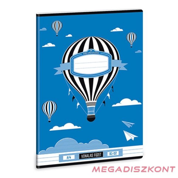 Füzet vonalas ARS UNA Standard A/4 32 lapos 81-32