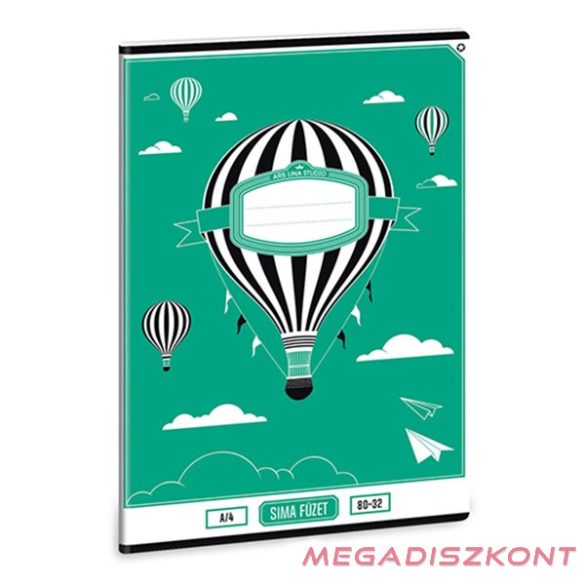 Füzet sima ARS UNA Standard A/4 32 lapos 80-32