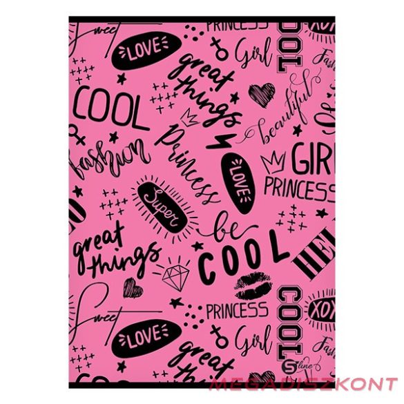 Füzet vonalas STREET A/5 52 lapos S-Line2